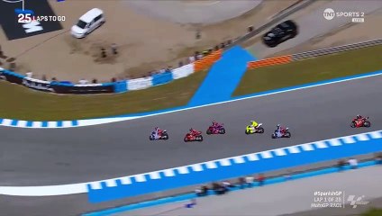 Pecco Bagnaia overtakes two
