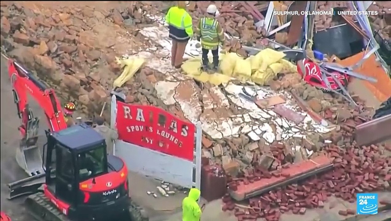 Dozens of deadly tornadoes strike Oklahoma