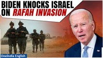 Biden Sets Terms for Rafah Operation Backing to Netanyahu, Urges Humanitarian Assistance | Oneindia
