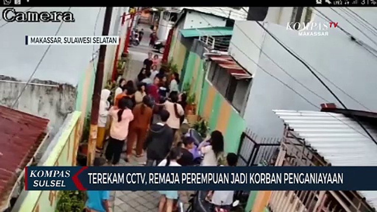 Terekam CCTV, Remaja Perempuan Jadi Korban Penganiayaan