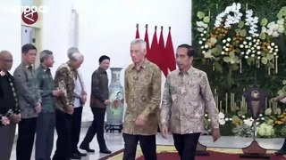 Jokowi Bertemu PM Singapura, Bahas Ketahanan Pangan Hingga Promosi IKN