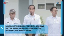 Mobil Listrik dari Presiden Jokowi untuk SMKN 1 Rangas, Kabupaten Mamuju, Sulawesi Barat