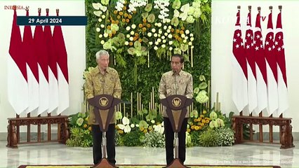 [FULL] Keterangan Presiden Jokowi dan PM Singapura Lee Hsien Loong usai Bertemu, Ini yang Dibahas