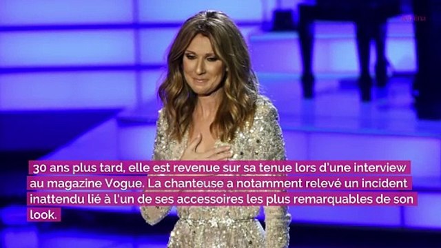 Céline Dion fait des confidences sur sa tenue de mariage qui l’a menée à l’hôpital