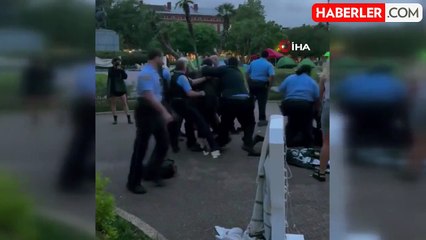 ABD'deki üniversitelerde Filistin yanlısı gösteriler sürüyor: 50 gözaltı
