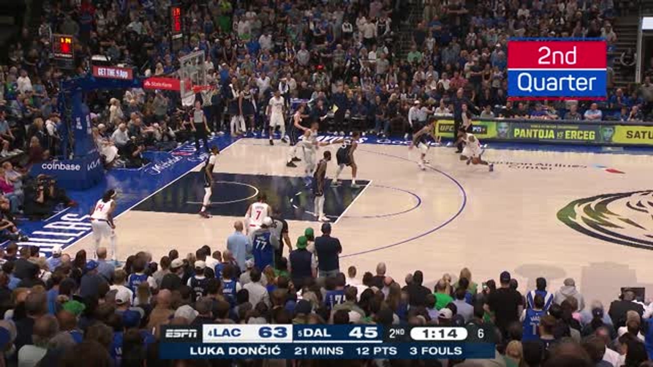 Doncic triple-double not enough as Clippers square Mavericks series