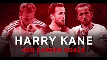 Download Video: Harry Kane: England and Bayern star hits 400 goals