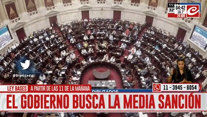 Nueva Ley Bases: comienza el debate en Diputados