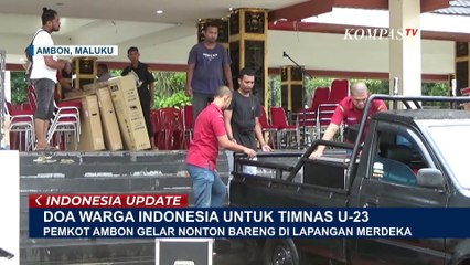 Dukung Timnas U-23, Pemkot Ambon Gelar Nobar Indonesia vs Uzbekistan di Semifinal Malam Nanti