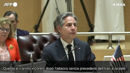 Blinken a Riyadh: "Occorre difesa integrata contro la minaccia"