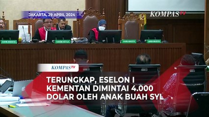 Terungkap! Anak Buah SYL Minta Bawahannya di Kementan Kumpulkan Uang 4.000 Dolar