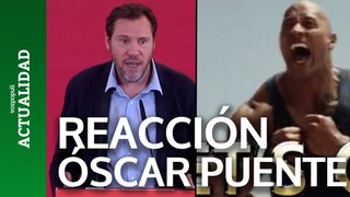 La reacción de Óscar Puente en Twitter al anuncio de Pedro Sánchez