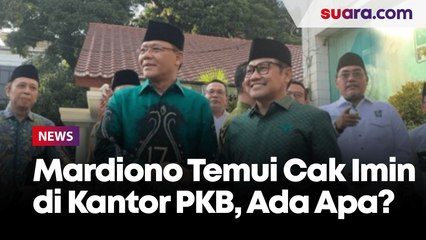 Mardiono Bertemu Cak Imin di Kantor PKB, Ngakunya Silaturahmi, Tapi...