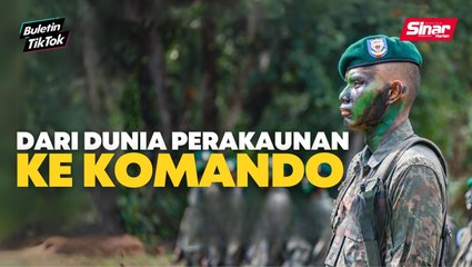 Leftenan Muda berbangsa Cina dianugerah beret hijau keramat GGK