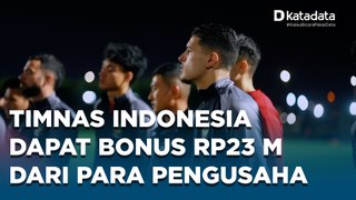 Para Pengusaha Memberi Sumbangan Bonus Rp23 Miliar untuk Timnas Indonesia