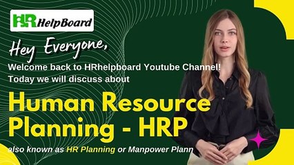 What is Human Resource Planning
