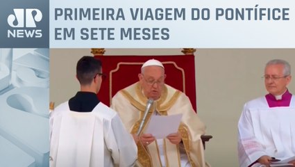 Papa Francisco celebra missa para 10 mil em Veneza, na Itália