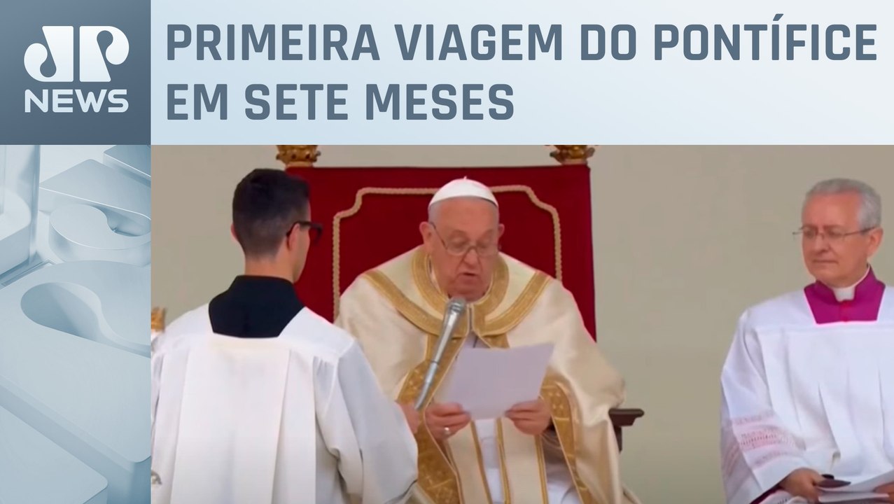 Papa Francisco celebra missa para 10 mil em Veneza, na Itália