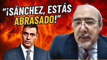 José Luis Balbás reacciona a la burla de Sánchez a los españoles: “¡Estás abrasado!”