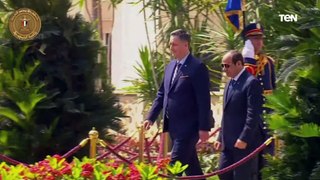 الرئيس عبدالفتاح السيسي يستقبل رئيس البوسنة والهرسك بقصر الاتحادية