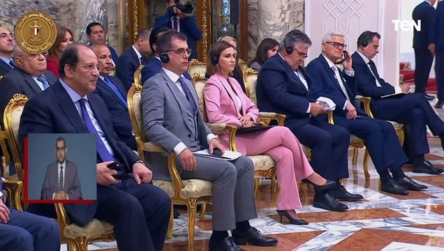 السيسي: أكدنا الاهتمام المشترك بتعزيز التعاون بين مصر والبوسنة والهرسك وتعزيز التبادل والتجاري