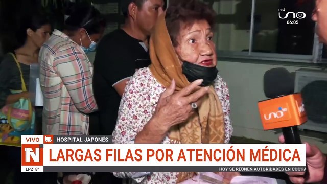 Largas filas en hospitales por conseguir servicios médicos