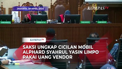 Terkuak! Saksi Sebut Cicilan Mobil Alphard Syahrul Yasin Limpo Pakai Uang Vendor