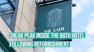 Sneak peak inside The Bath hotel following refurbishment