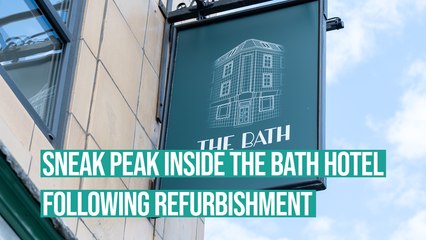 Sneak peak inside The Bath hotel following refurbishment