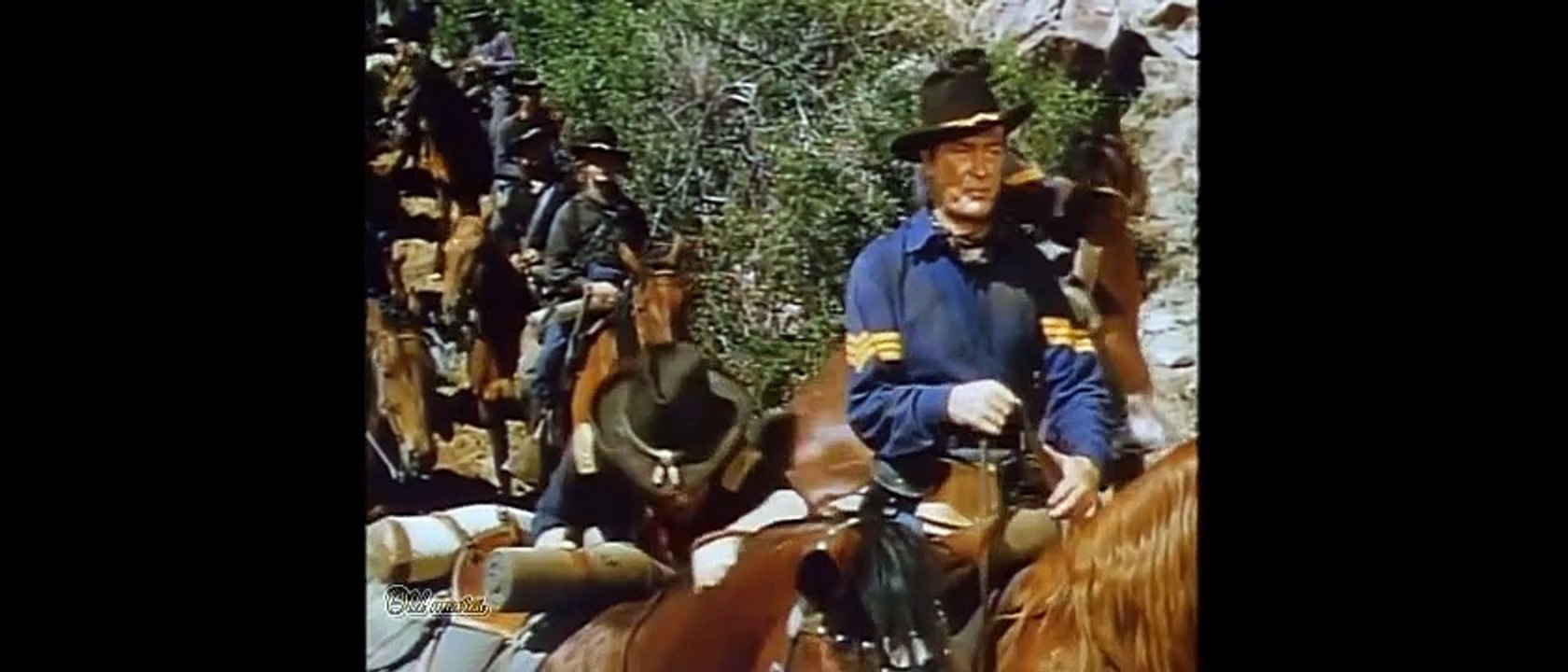 Bugles in the Afternoon Western 1952 Ray Milland, Helena Carter Hugh