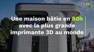 Une maison construite en 80 heures : comment la plus grande imprimante 3D au monde va bouleverser le secteur de l'habitation