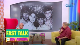 Fast Talk with Boy Abunda: Boboy Mortiz, na-LOVE AT FIRST kay Vilma Santos! (Episode 36)