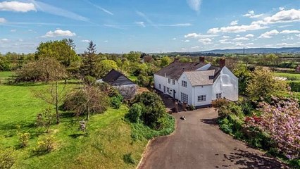 Look inside this £1.2m house full of character features - and with its own tennis court