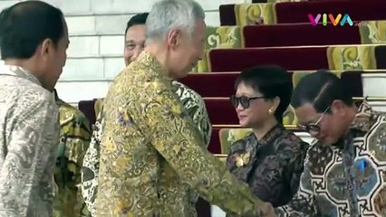 Jokowi-Prabowo Ngobrol Bareng PM Singapura di Istana Bogor
