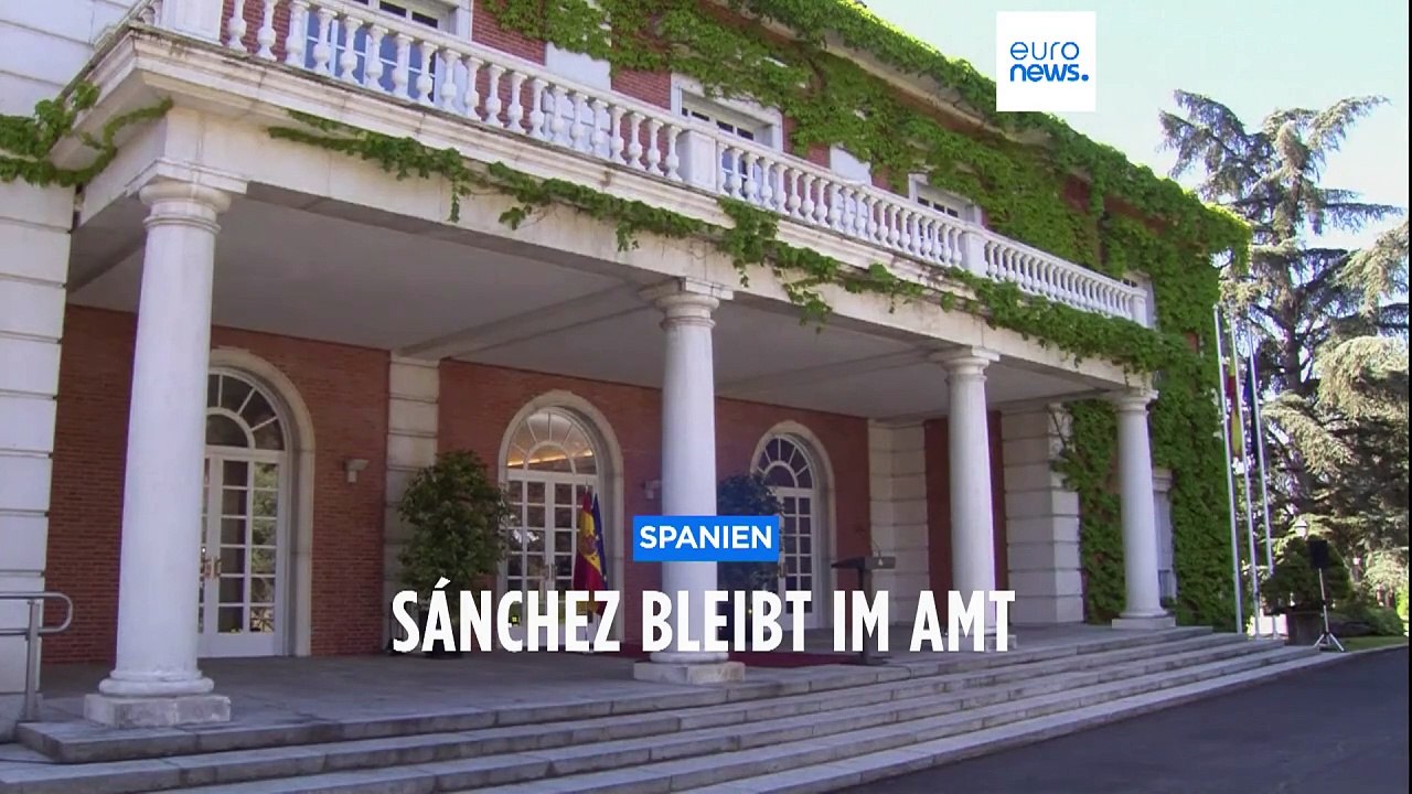 Nach Bedenkzeit: Pedro Sanchez bleibt im Amt