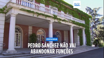 "Decido continuar, ainda com mais força": primeiro-ministro espanhol anuncia que não se demite