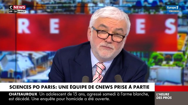 Il était tellement brillant qu'il a été obligé de sortir du journalisme : Pascal Praud règle ses comptes avec Aymeric Caron après l'agression de journalistes de CNews devant Sciences Po