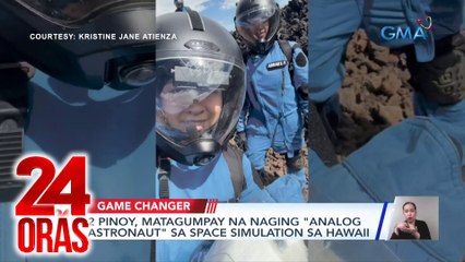 2 Pinoy, matagumpay na naging "analog astronaut" sa space simulation sa Hawaii | 24 Oras