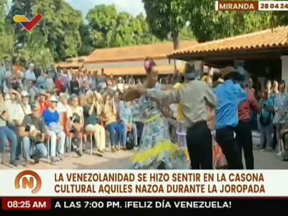 Mirandinos disfrutaron de la “Joropada” que ofreció La Casona Cultural Aquiles Nazoa