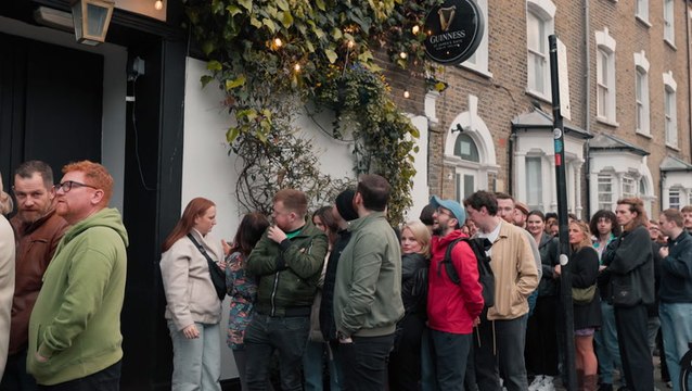 'The Wolf Tones play surprise show at London's Faltering Fulback'