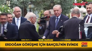 Ankara'da Erdoğan-Bahçeli görüşmesi başladı! İşte masadaki konular