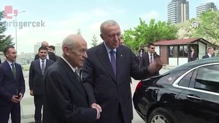 Cumhurbaşkanı Erdoğan, MHP Genel Başkanı Bahçeli'yi konutunda ziyaret ediyor