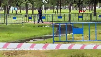 Edanur'un öldüğü parkta savcı bilirkişilerle inceleme yaptı