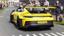 Supercars Accelerating - iPE GT3 RS, 918 Spyder, SF90 Stradale, Aventador, 992 GT3 RS, Ford GT