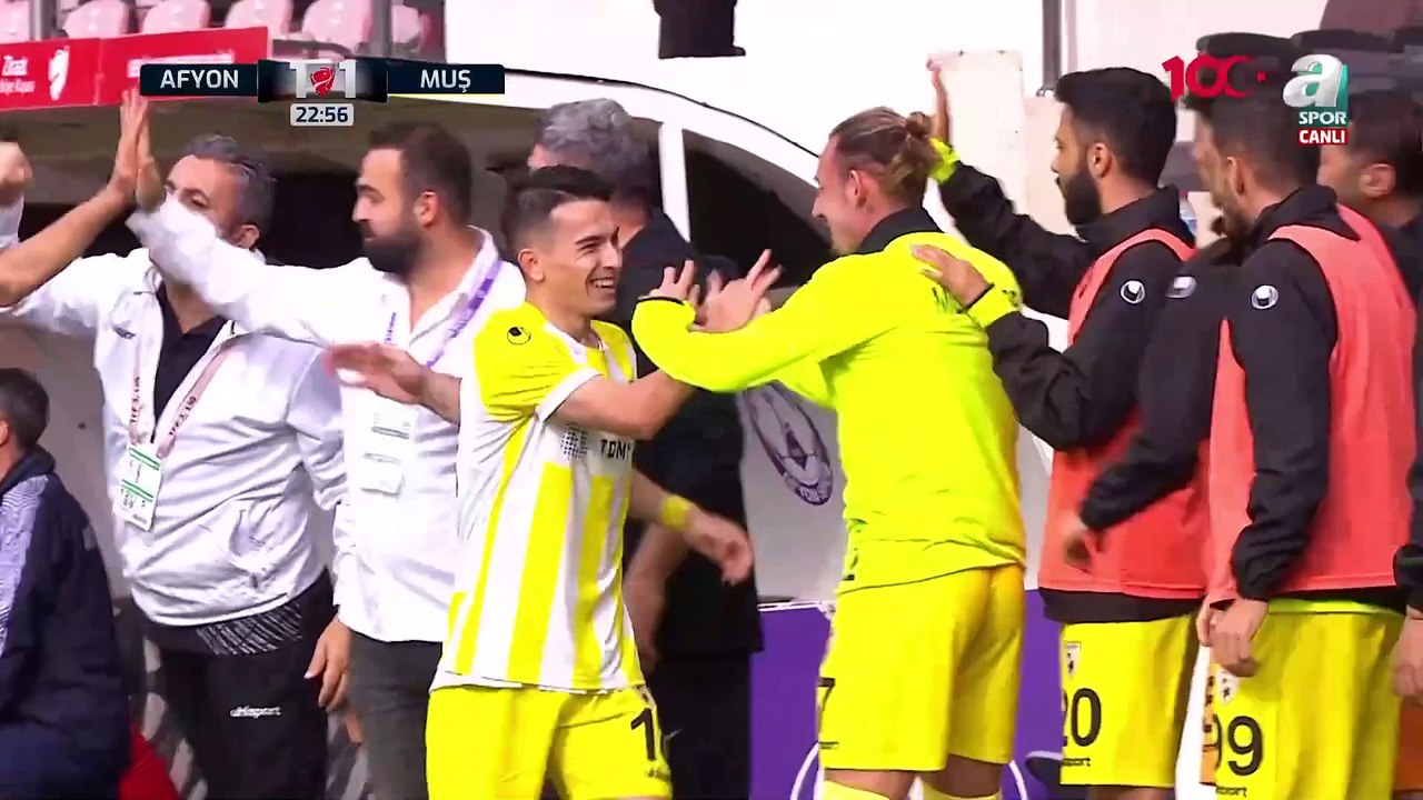 Afyonspor 1-3 Muş 1984 Muşspor (Ziraat Türkiye Kupası 3. Tur Maçı) 31.10.2023