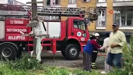 Tekirdağ'da feci yangın: 3 yaşındaki çocuk hayatını kaybetti