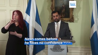 Scotland's first minister quits rather than face no confidence vote