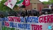 Manifestantes en Turín piden mayor acción climática previo a cumbre del G7