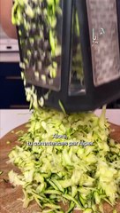 CUISINE ACTUELLE - Brownie salé à la courgette et aux lardons