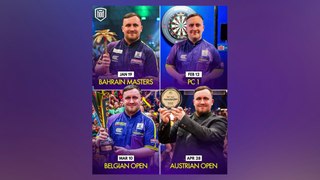 Luke Littler claims second European Tour and fourth title in 2024 as he enhances stance as player to beat in world darts